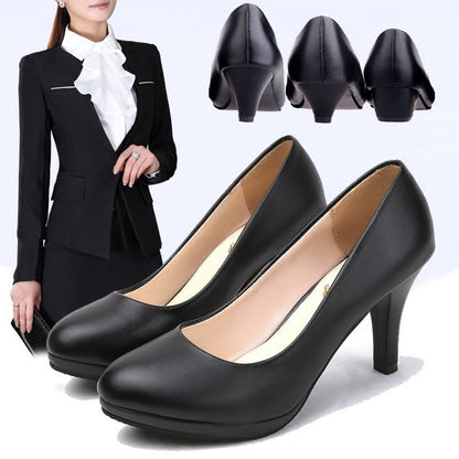 Zapatos profesionales cómodos para trabajar tacones altos