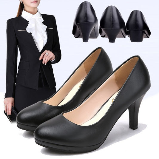Zapatos profesionales cómodos para trabajar tacones altos