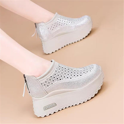 Zapatos casuales huecos elevados26703