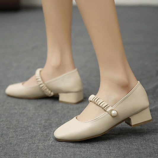 (cinturón de tropiezo delantero) tacones altos