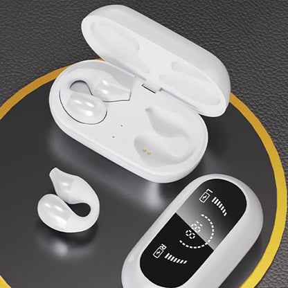 🎁 ÚLTIMO DIA - 50% DE DESCONTO🎁 Fones de ouvido de condução óssea com clipe de orelha sem fio🎧