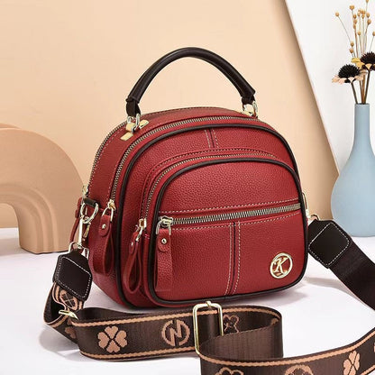 Bolso bandolera y de hombro popular de cuero