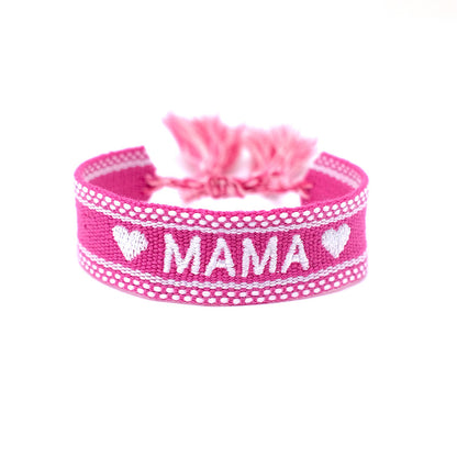 Pulsera de la suerte MAMA—compre uno y llévese otro gratis