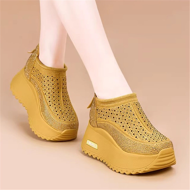 Zapatos casuales huecos elevados26703