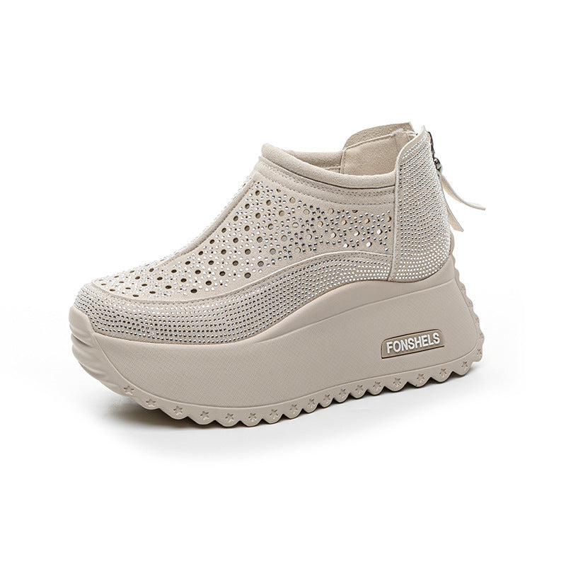 Zapatos casuales huecos elevados26703