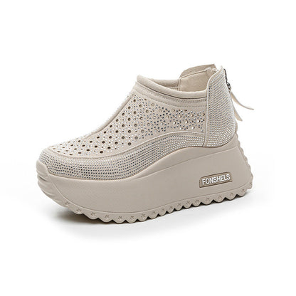Zapatos casuales huecos elevados26703