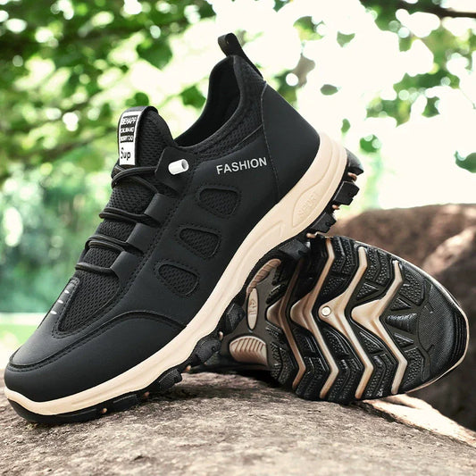 Zapatos nuevos zapatos de montañismo al aire libre para hombres en primavera, zapatos deportivos antideslizantes resistentes al desgaste