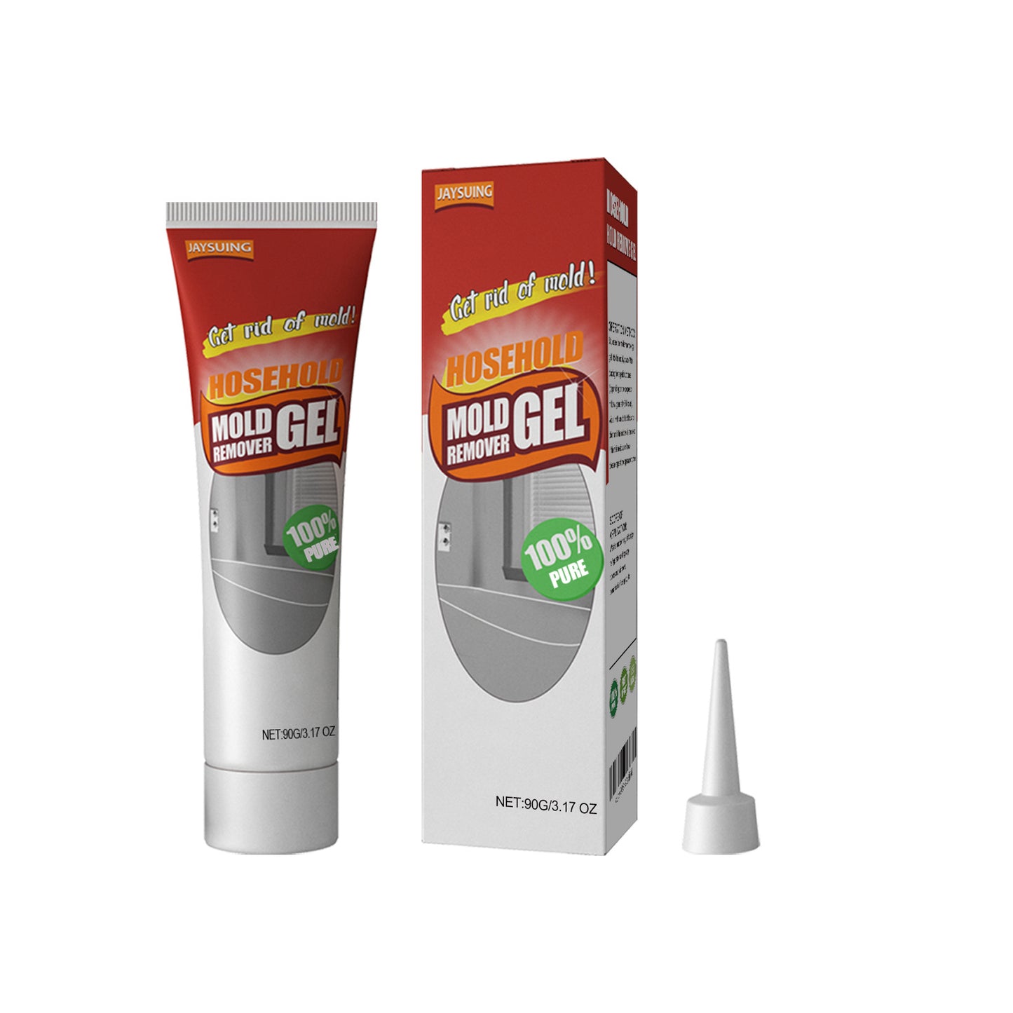Gel removedor de mofo doméstico