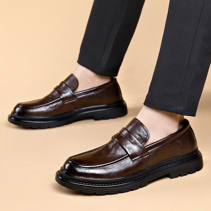 Zapatos clásicos de piel para hombre