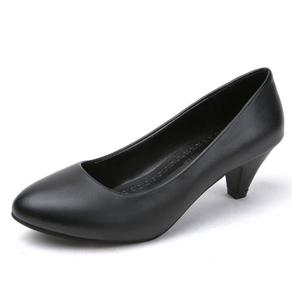 Zapatos profesionales cómodos para trabajar tacones altos