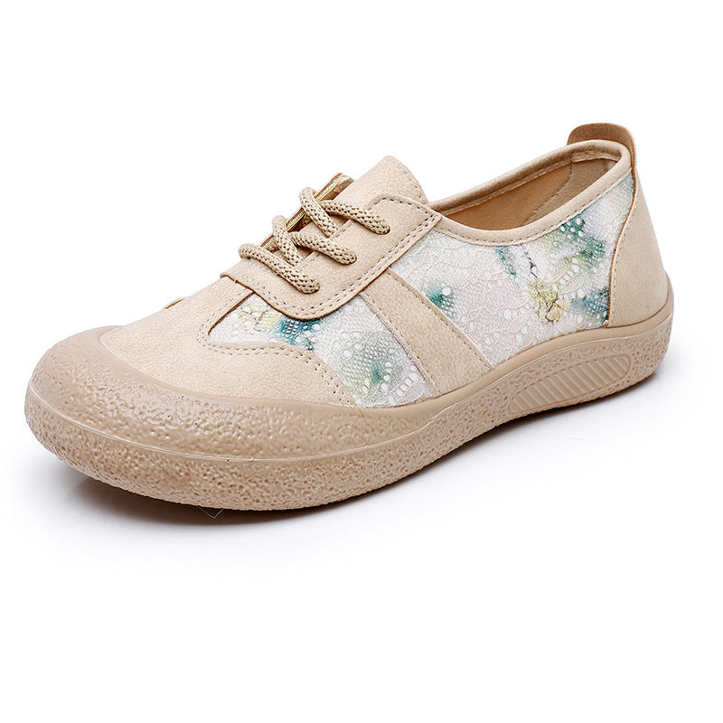Zapatos 2025 las suelas blandas de los niños pedalean zapatos de mujer casuales, transpirables, resistentes al desgaste y las suelas gruesas son antideslizantes.