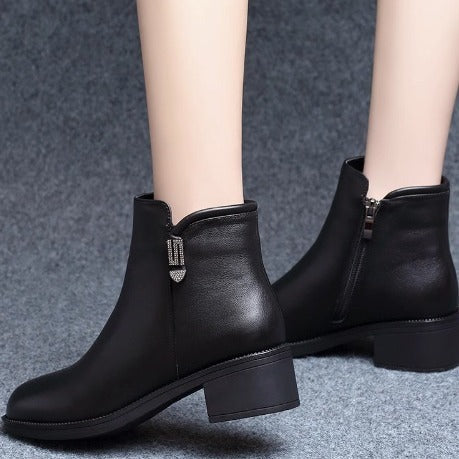 (s)botas de cuero para mujeres