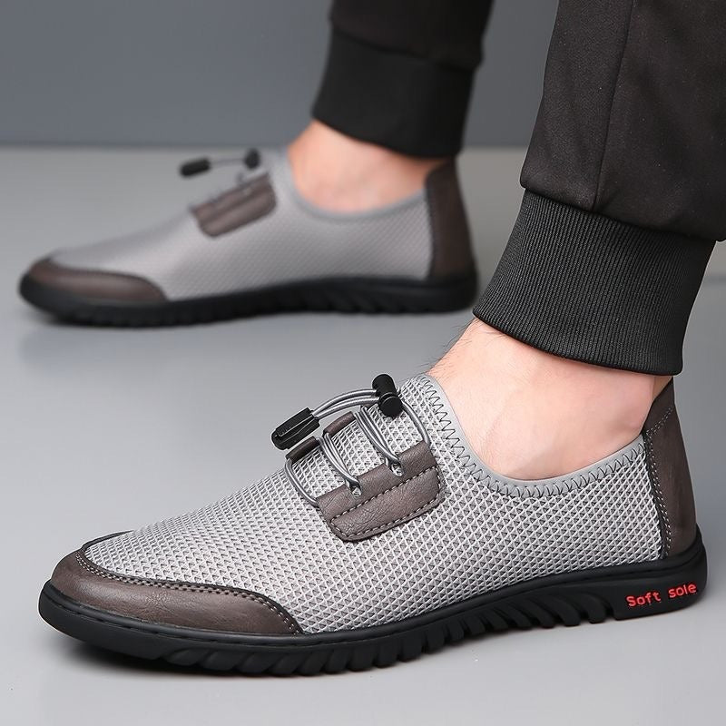 Nuevas zapatillas de malla estilo deportivo-casual