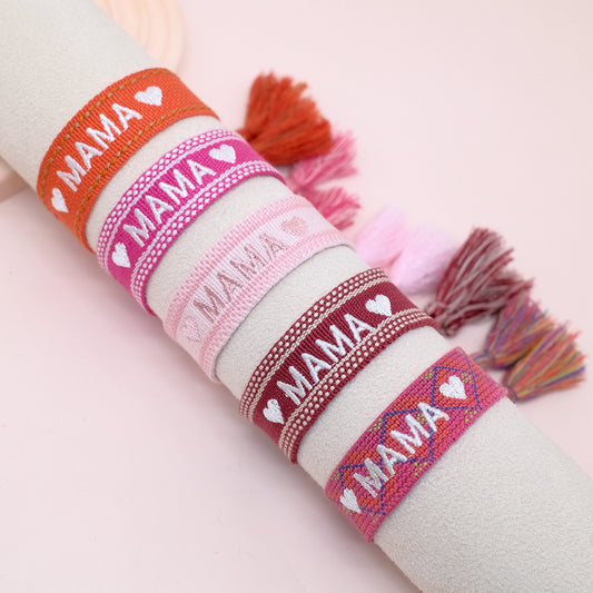 Pulsera de la suerte MAMA—compre uno y llévese otro gratis