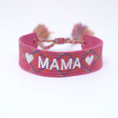 Pulsera de la suerte MAMA—compre uno y llévese otro gratis