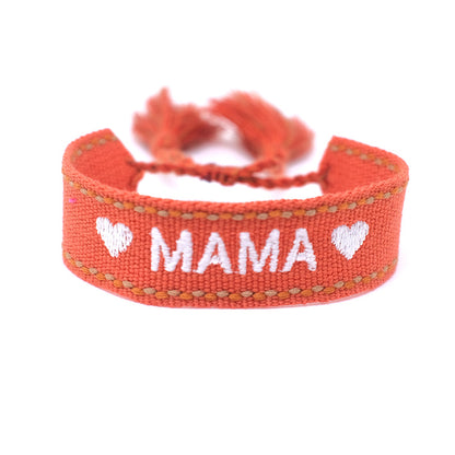 Pulsera de la suerte MAMA—compre uno y llévese otro gratis