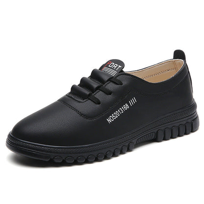 Zapatos casuales de suela blanda [piel auténtica]