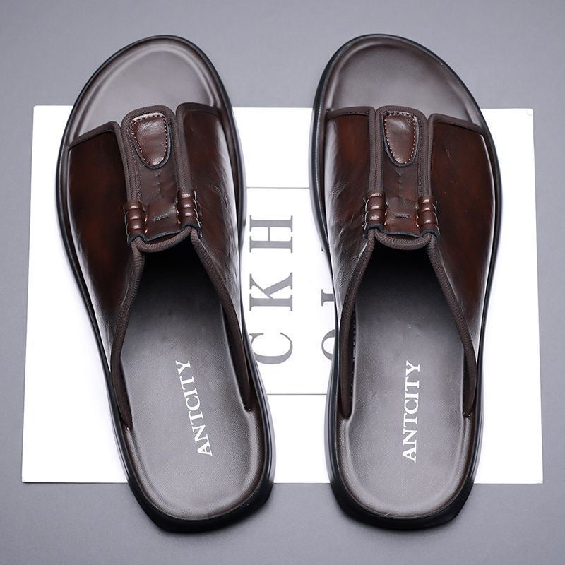 Nuevos zapatos de playa casuales antideslizantes para hombre