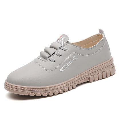 Zapatos casuales de suela blanda [piel auténtica]