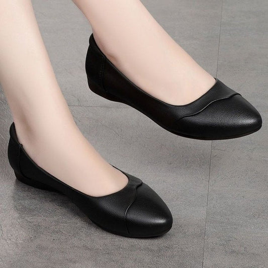 (negro y gris) zapatos individuales para mujeres