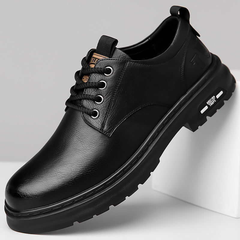 Zapatos casuales de cuero para hombre