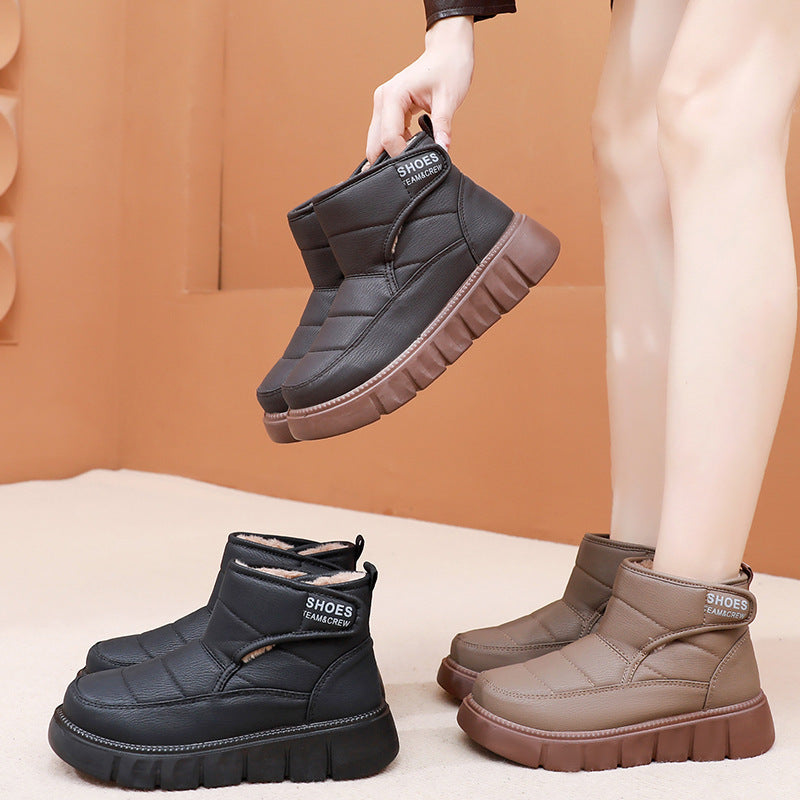🔥1000 pares vendidos este mes - Botas de nieve de suela blanda