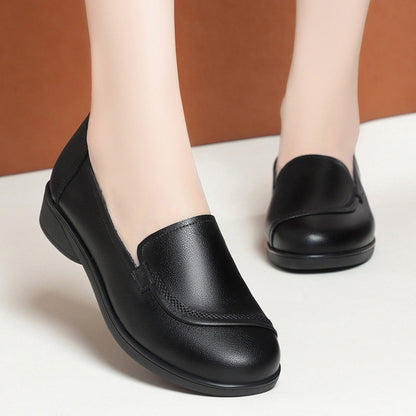 Mocasines de piel