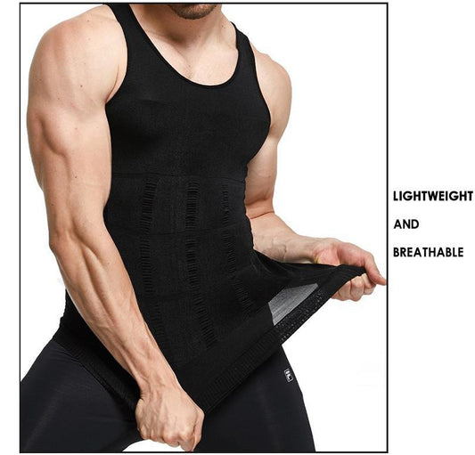 Regata Modeladora de Compressão Masculina - SlimFlex (COMPRE 1 LEVE 2)