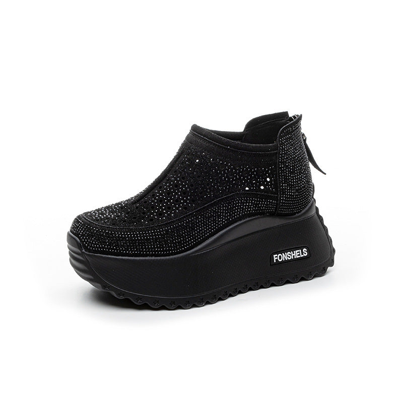 Zapatos casuales huecos elevados26703
