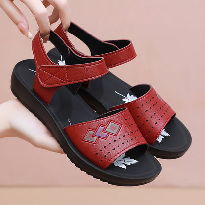 Sandalias de hoja de arce