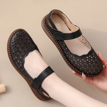 sandalias ahuecadas