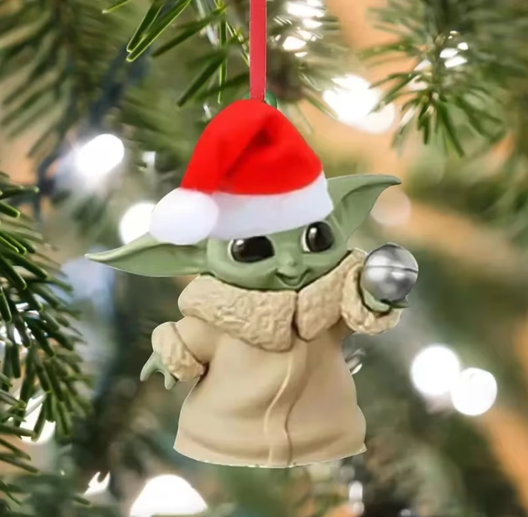 Baby Yoda Decoración Navideña Starwars