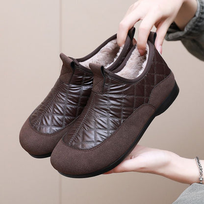 Zapatos de algodón para mujeres (malla de poliéster)