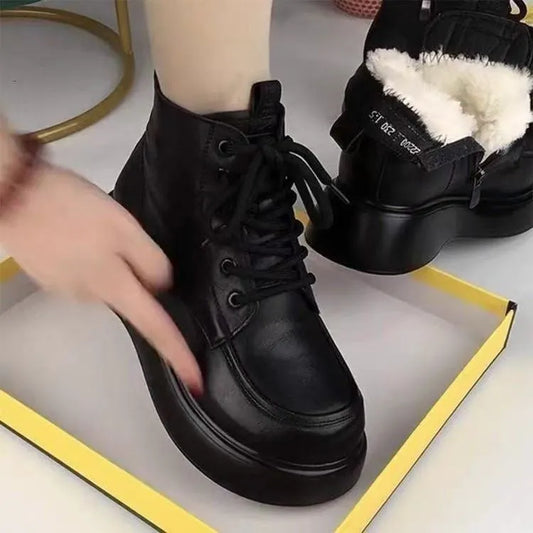 Botas de nieve de lana de invierno