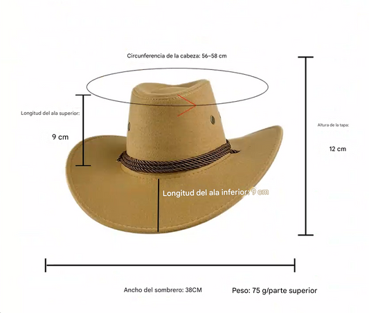 sombrero para caballero