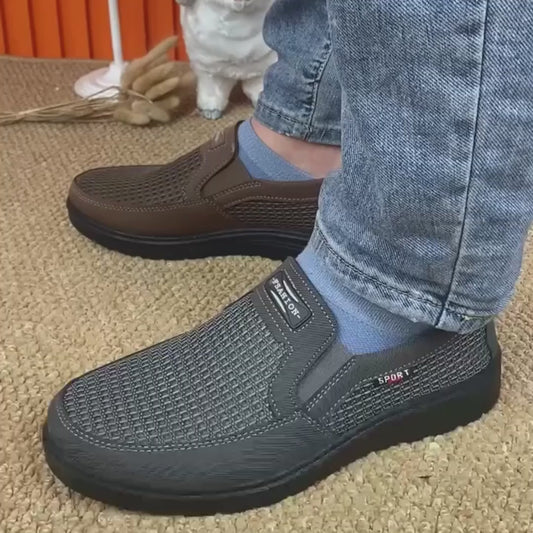 nuevos zapatos de malla para hombre