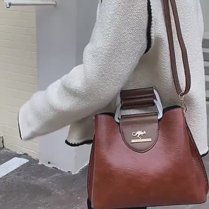 Bolso de piel suave