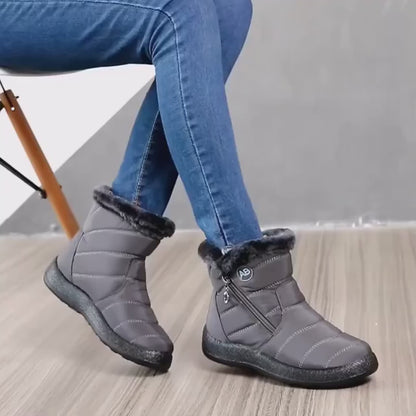 Botas calientitas cómodas para mujer