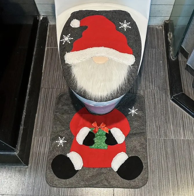 Set Navideño para Baño