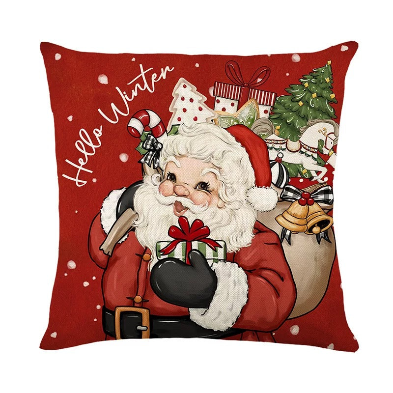 Fundas de Almohadas Navideñas